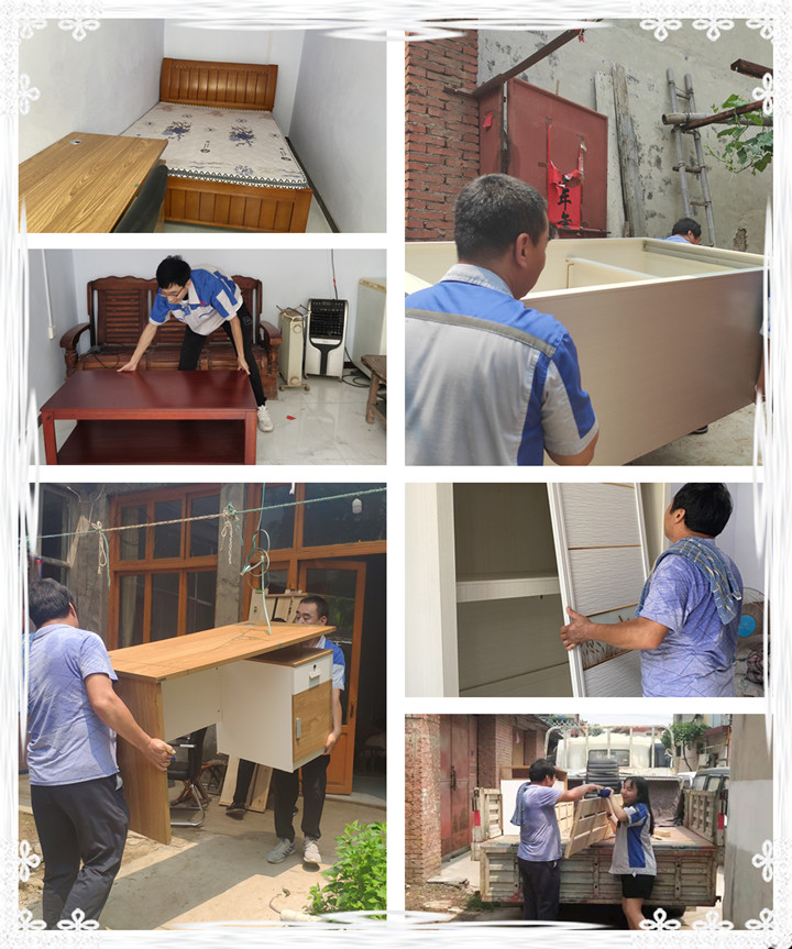 集團(tuán)職工為小全布置房間、整理床鋪，為小全打造了一間溫馨舒適的小屋.jpg