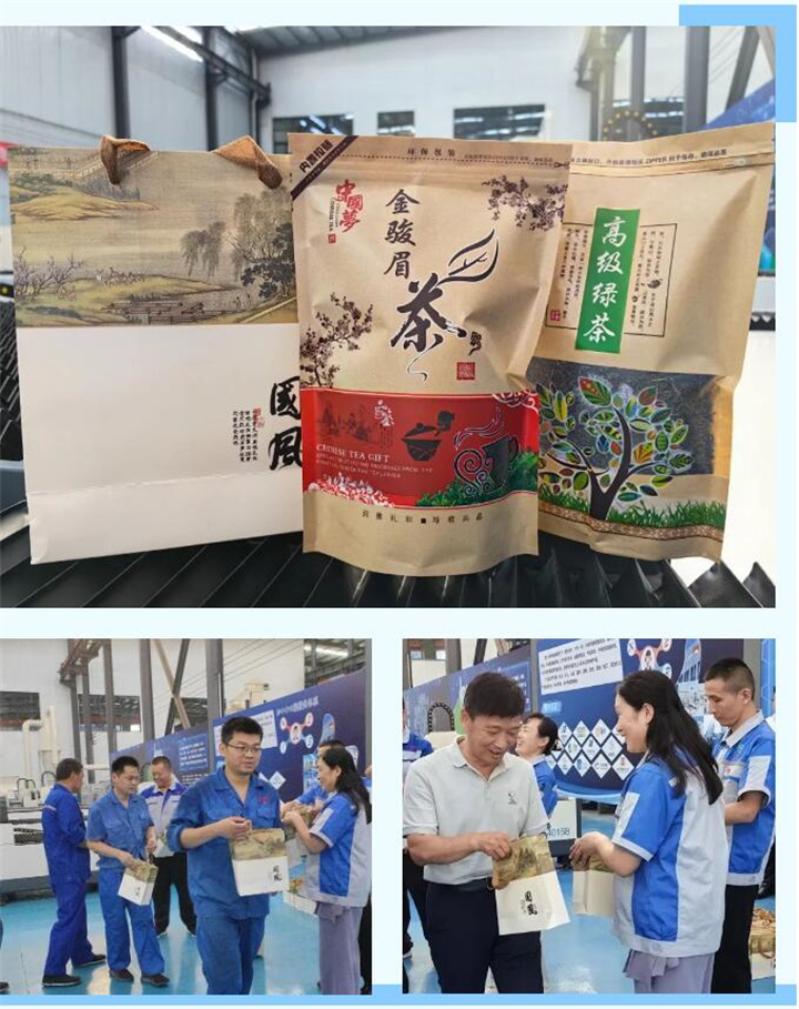 隨著炎炎夏日的來臨，近期氣溫逐步攀升，為切實做好夏季防暑降溫工作，保障員工的身體健康，7月17日下午，山東金格瑞開展“您戰(zhàn)高溫助振興 我送清涼鼓干勁”--夏送清涼主題活動，給所有的員工送上了防暑降溫茶，用愛心給這個炎夏降溫。.jpg